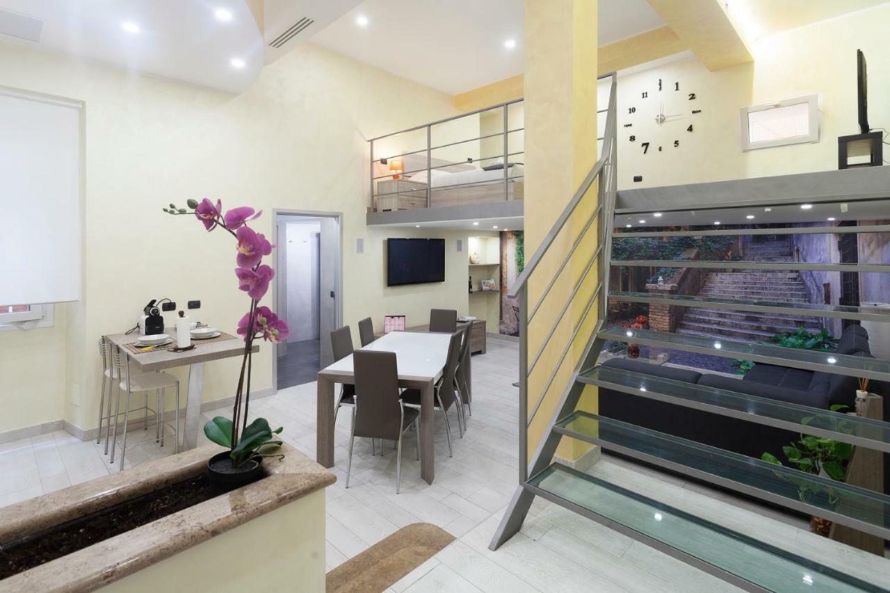 Trastevere Charming Loft Рим Экстерьер фото