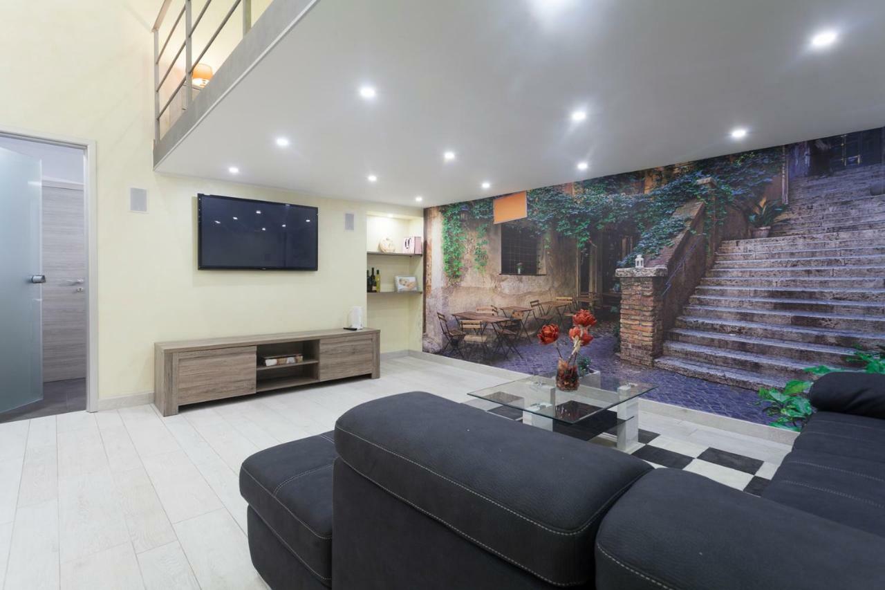 Trastevere Charming Loft Рим Экстерьер фото